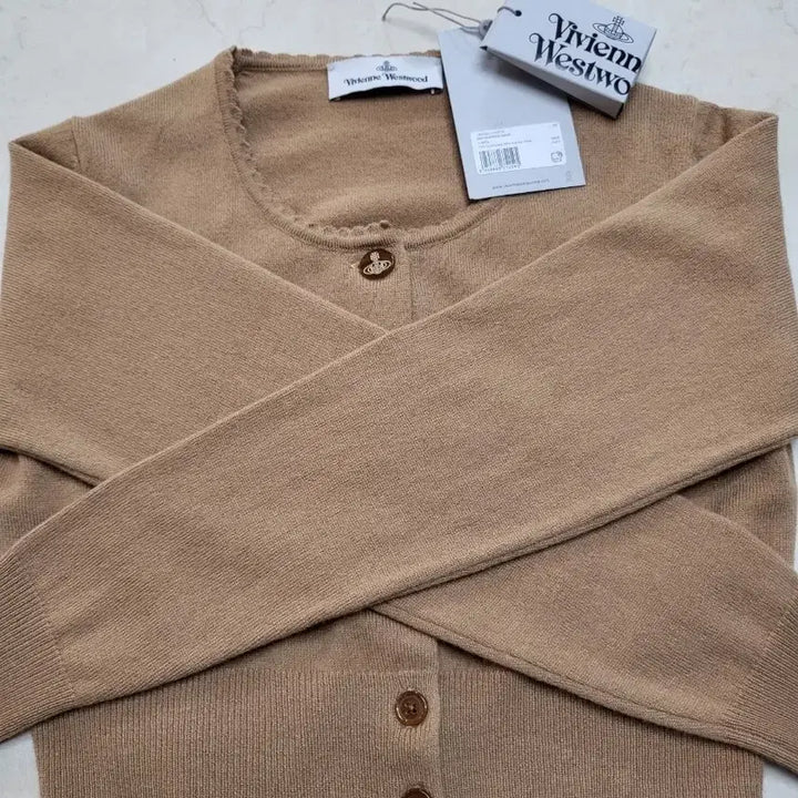 [BUNJANG] Vivienne Westwood Cropped Cardigan (Frill Version) / [새상품] 비비안웨스트우드 크롭 가디건(프릴버전)