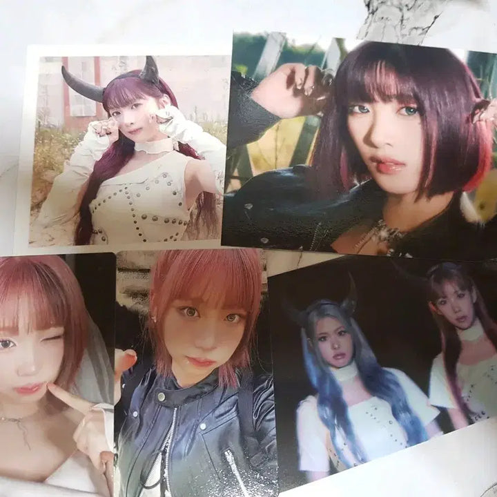 퍼플키스 미니 7집 포카 및 구성품 일괄