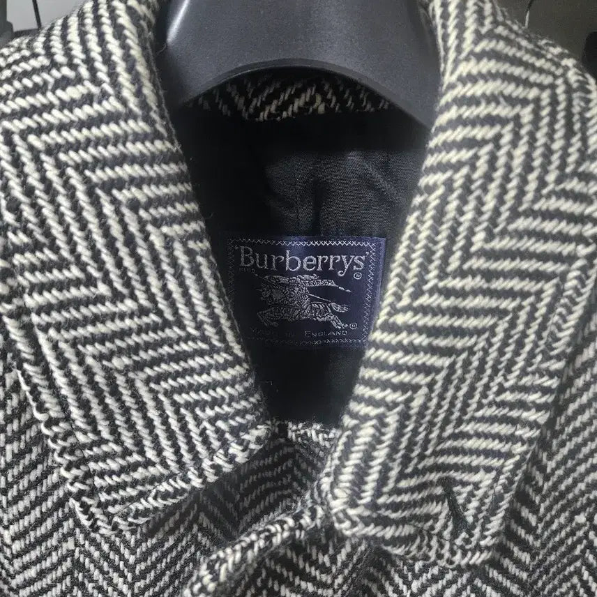 [BUNJANG] Burberry Irish Tweed Balmacaan Coat / 버버리 아이리쉬 트위드 발마칸 코트 100사이즈 (상태수정)