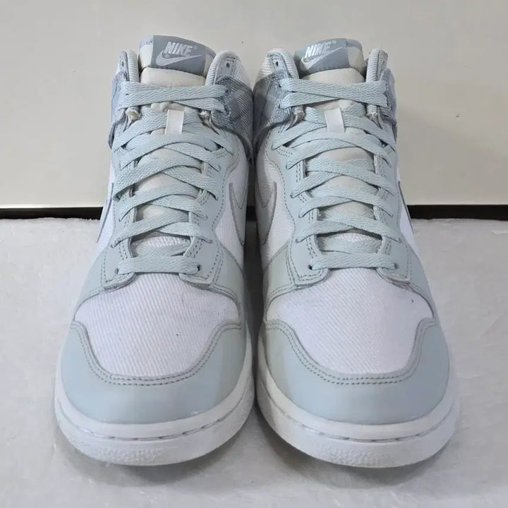 [BUNJANG] Nike Dunk High Retro SE Mint Plaid Sneakers / [265] 나이키 덩크 하이 레트로 SE 민트플래드ㅡ단종매물,최저가