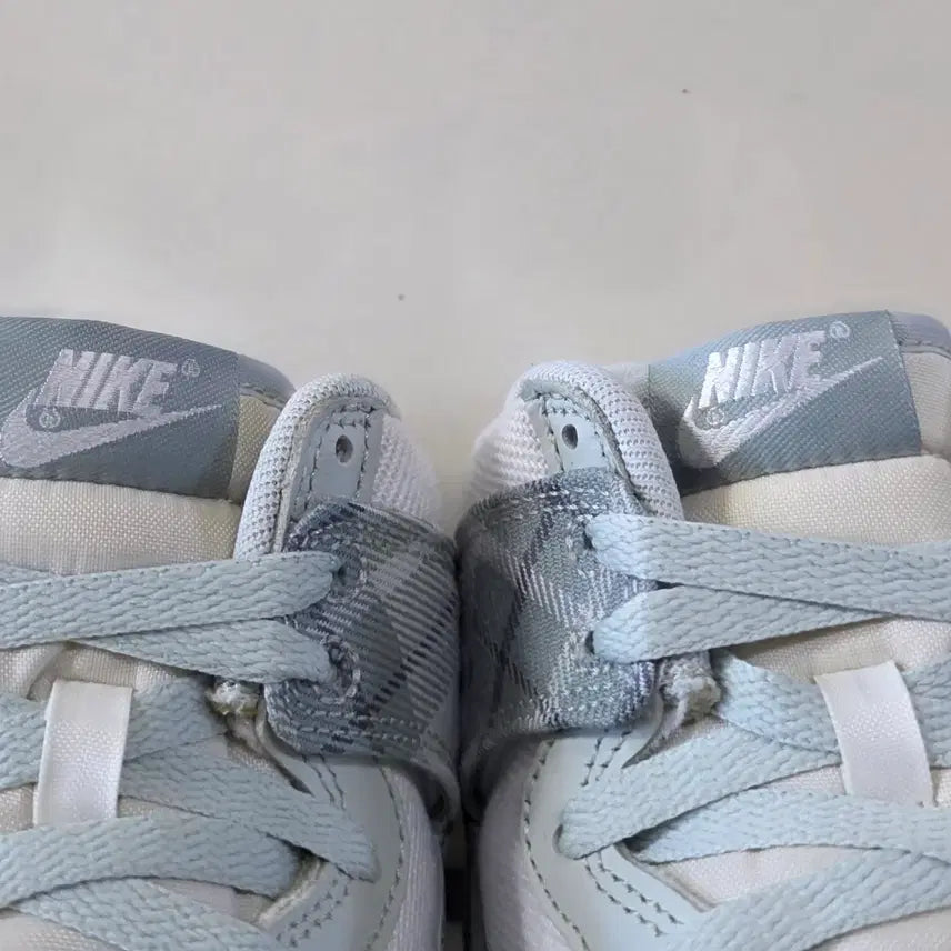 [BUNJANG] Nike Dunk High Retro SE Mint Plaid Sneakers / [265] 나이키 덩크 하이 레트로 SE 민트플래드ㅡ단종매물,최저가