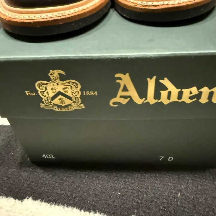 [BUNJANG] Alden Chromexcel Black 401 Boots / 알든, Alden, 401, 인디, Chromexcel Black, 7