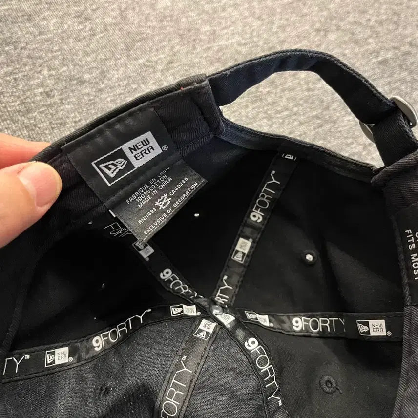 [SOLD OUT] 뉴에라 Original Punk 볼캡 블랙