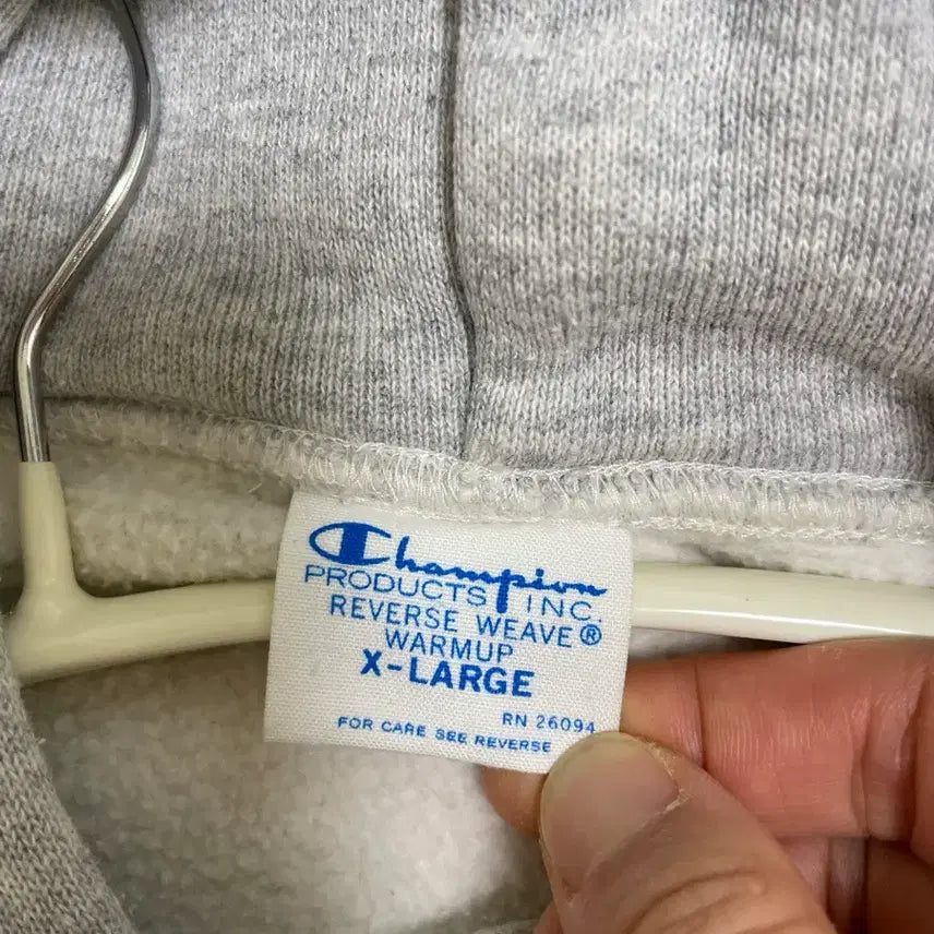 [SOLD OUT] 챔피온 후드티 그레이 XL- 여성 55-66 넉넉