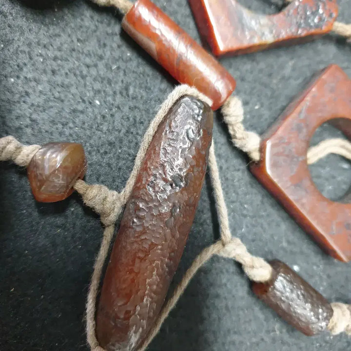 [BUNJANG] Unearthed Agate 60cm Prayer Beads / (수원만물)출토 마노 60센치 염주