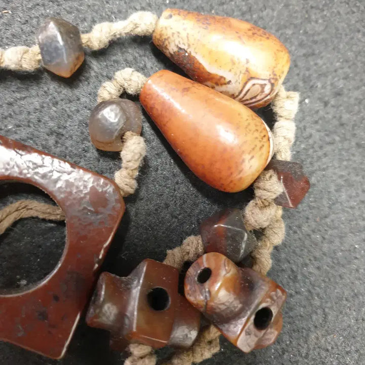 [BUNJANG] Unearthed Agate 60cm Prayer Beads / (수원만물)출토 마노 60센치 염주