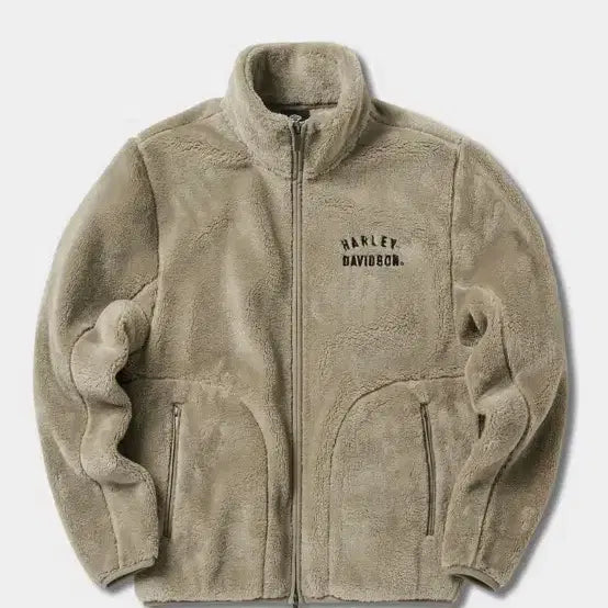 [BUNJANG] Holiday Davidson Printing Fleece / 할리데이비슨 프린팅 플리스 후리스