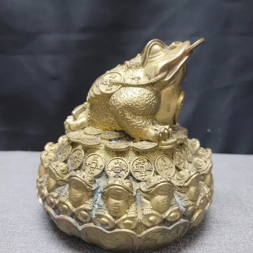 [SOLD OUT] 황동 삼족 두꺼비