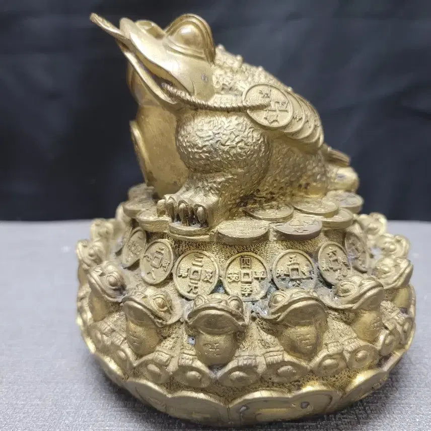 [SOLD OUT] 황동 삼족 두꺼비