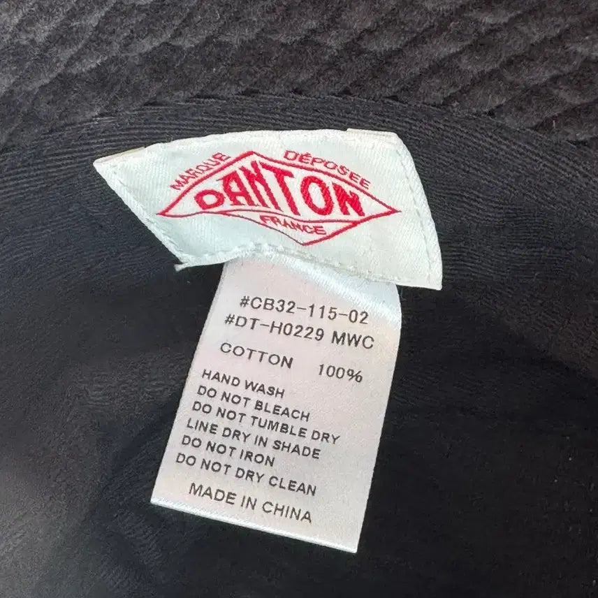 [BUNJANG] Danton Corduroy Bucket Hat / 단톤 DANTON 코듀로이 버킷 햇 새 제품