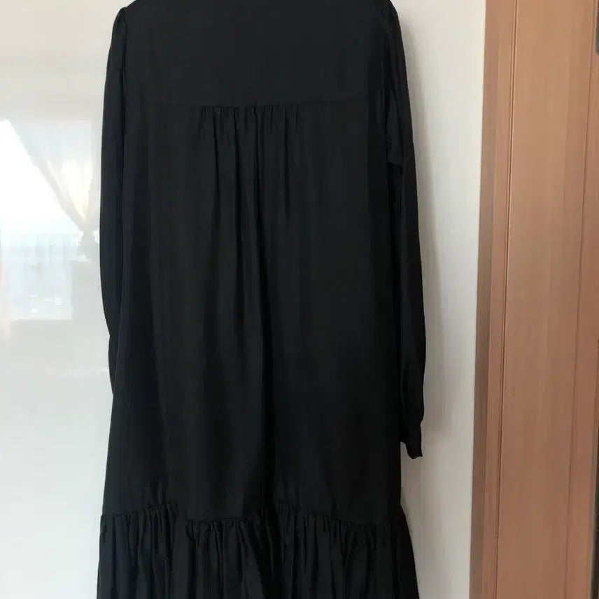 [BUNJANG] DKNY Silk Bow Tie Ribbon Dress / DKNY 실크100% 견 보우 타이 리본 원피스 결혼식 하객룩 올드머니룩