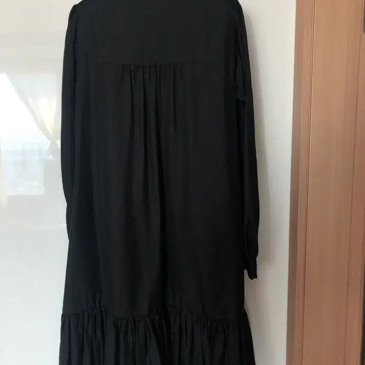 [BUNJANG] DKNY Silk Bow Tie Ribbon Dress / DKNY 실크100% 견 보우 타이 리본 원피스 결혼식 하객룩 올드머니룩