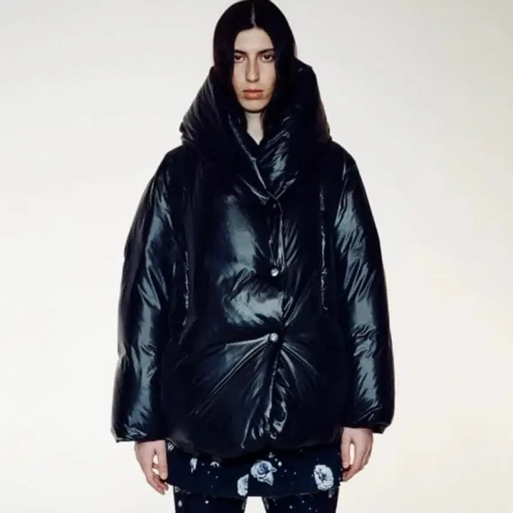 [BUNJANG] OPEN Yy Puffer Jacket (Black) / OPEN Yy 패딩 푸퍼패딩 블랙