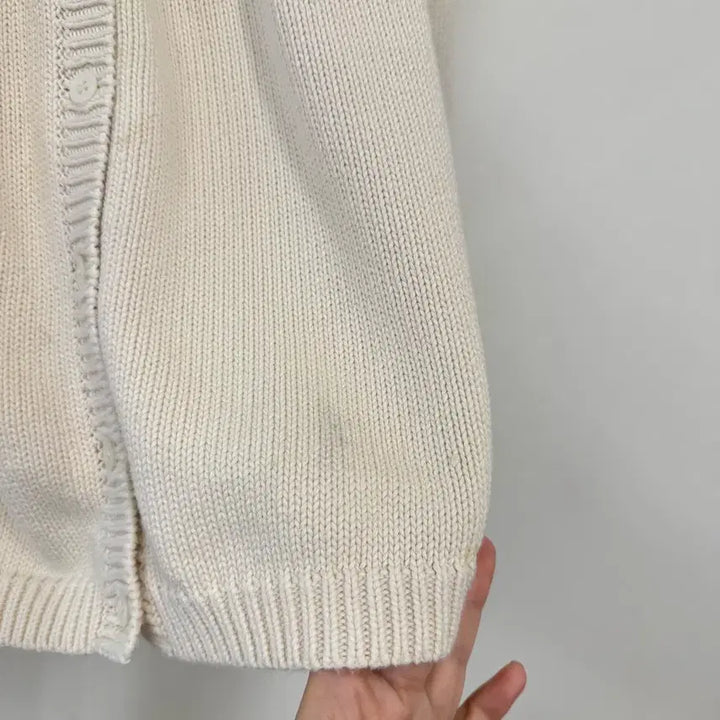 [BUNJANG] XL Circle Knit Cardigan / (110) 동그라미 니트 가디건 XL