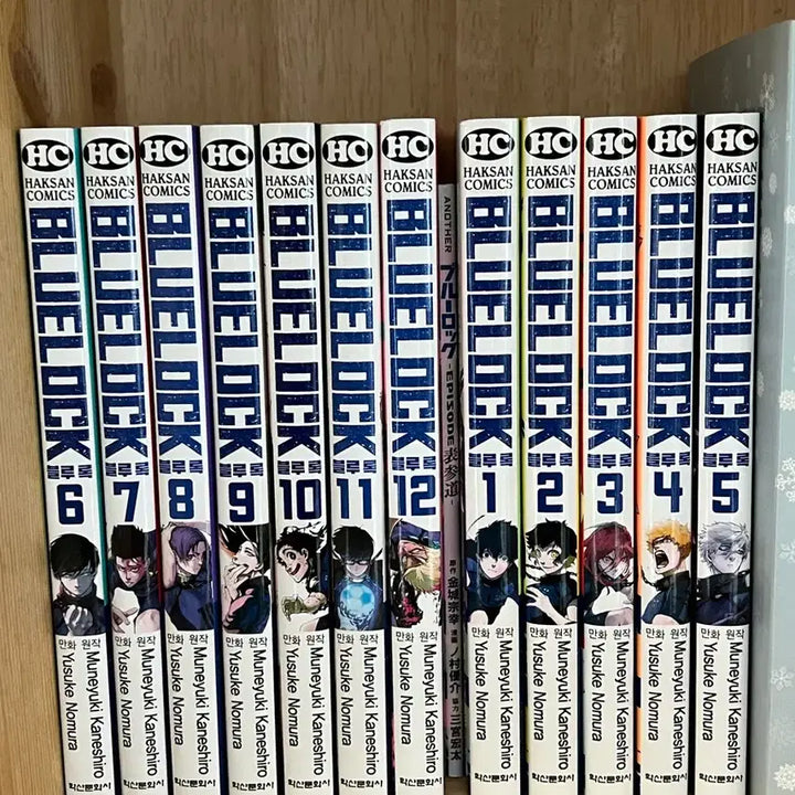 [BUNJANG] Blue Lock Bundle Set Manga Book / 블루록 일괄 1~12 + 특전 만화책 (마지막 가격 내림)
