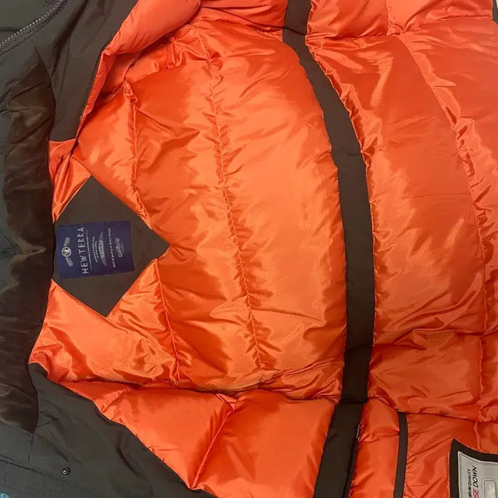 [BUNJANG] OLZEN New Terra Classic Hooded Fur Down Jacket (105/Khaki) / 올젠 뉴테라 클래식 후드퍼 다운 팔아요 (105/카키)