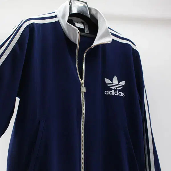 [BUNJANG] Adidas Unisex B5815 Track Top Jacket / 아디다스 B5815 공용95 볼꽃 로고 트랙탑 져지 집업 자켓 구스몰