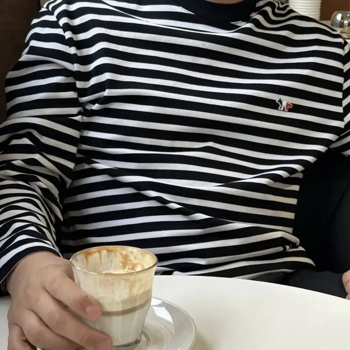 [BUNJANG] Maison Striped Long Sleeve / #새상품/정품(무료배송)메종 남녀공용 스트라이프 긴팔판매합니다~