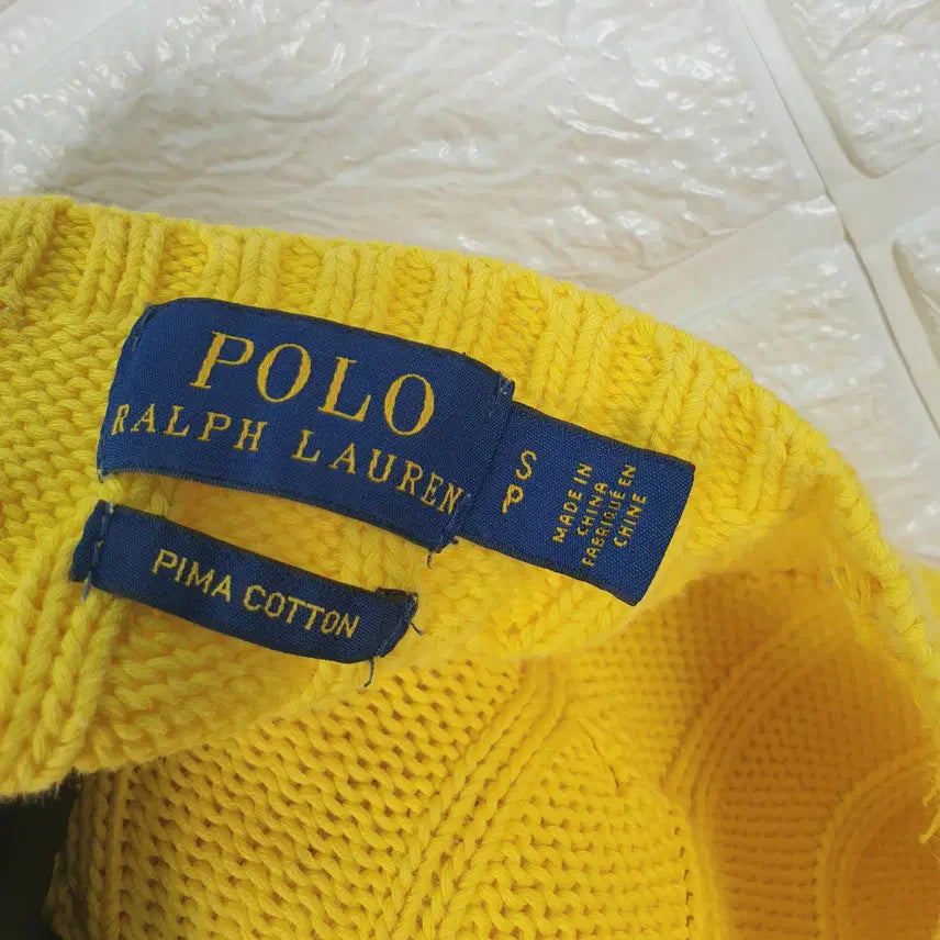 [BUNJANG] Polo Ralph Lauren Cable Knit Sweater / [S]폴로랄프로렌 케이블 니트 스웨터