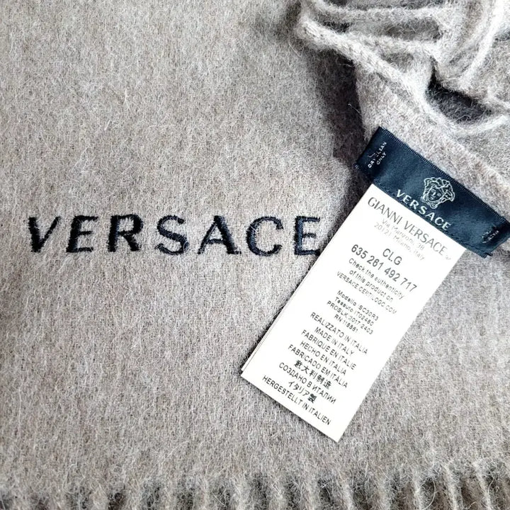 [BUNJANG] Versace Lana Wool Muffler / +베르사체 라나울 머플러 SS43