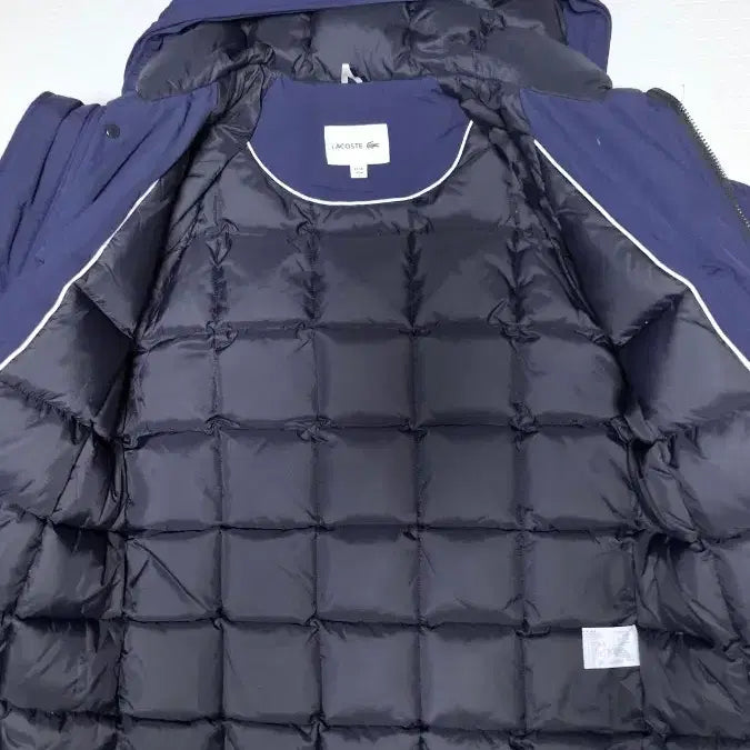 [BUNJANG] Lacoste Hooded Down Padded Jacket (FR 50/US M) / 라코스테 후디 다운 패딩 100/FR 50 매장판