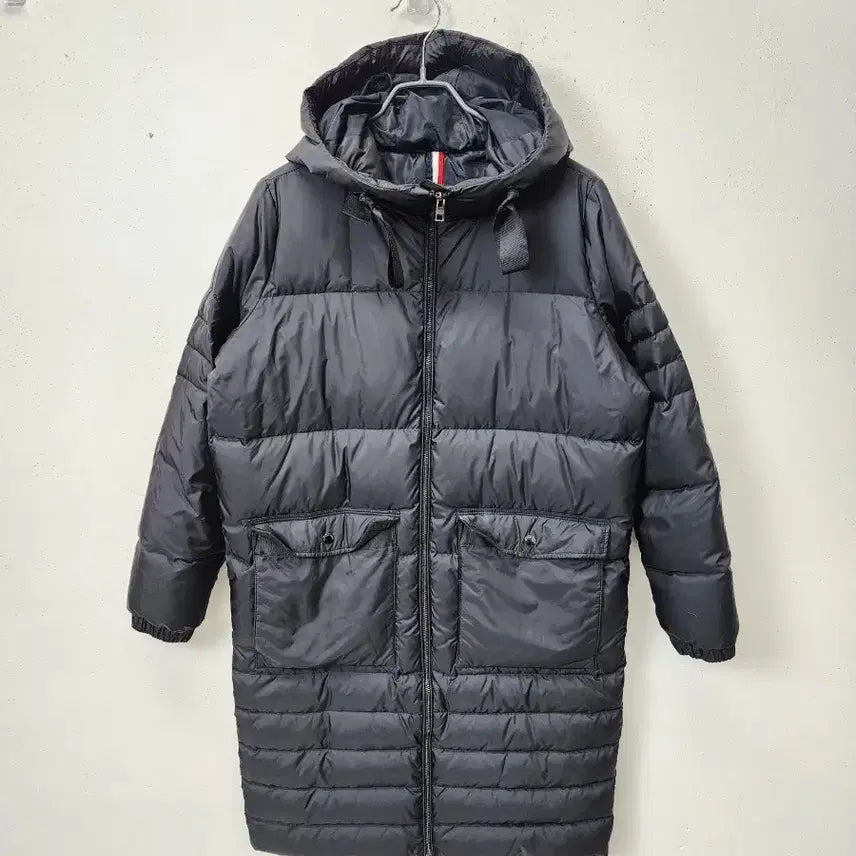 [BUNJANG] Tommy Hilfiger Long Black Padded Jacket / 타미힐피거 블랙 롱 패딩
