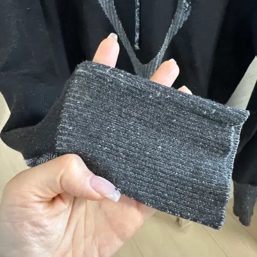 [BUNJANG] Mischief Rhombus Hood Knit / 미스치프 롬버스 후드 니트