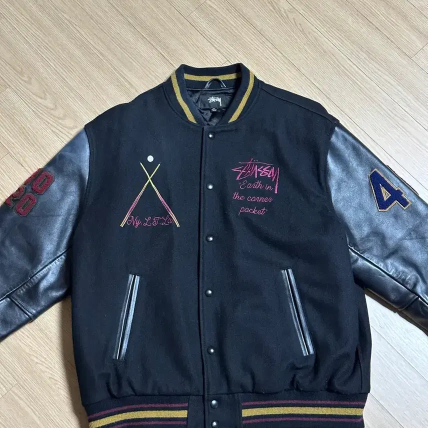 [BUNJANG] Stussy 40th Anniversary Varsity Jacket (NY) / [XL] 스투시 40주년 바시티 NY 스투시 바시티 stussy 바시티