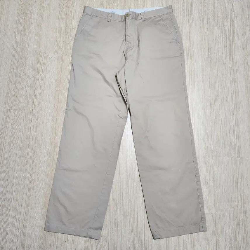[BUNJANG] Lacoste Men's Beige Chino Pants / 라코스테 남성 베이지 치노 팬츠