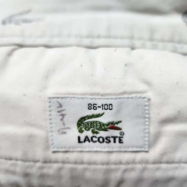 [BUNJANG] Lacoste Men's Beige Chino Pants / 라코스테 남성 베이지 치노 팬츠