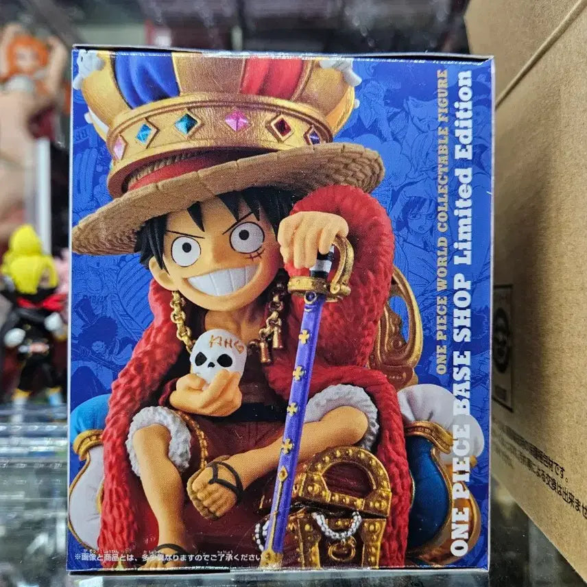 [BUNJANG] One Piece Luffy Beeshop Limited Edition World Collectable Figure / 원피스 루피 베이스샵 한정판