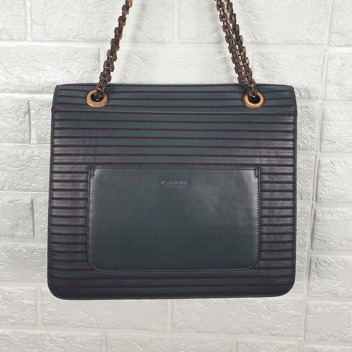 [BUNJANG] Lanvin Chain Shoulder Tote Bag / 랑방 체인 숄더백 토트백