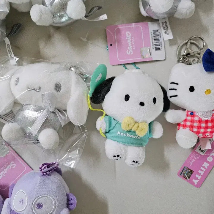 [BUNJANG] Sanrio Keychain Set / 산리오 키티 포차코 시나모롤 한교동 키링