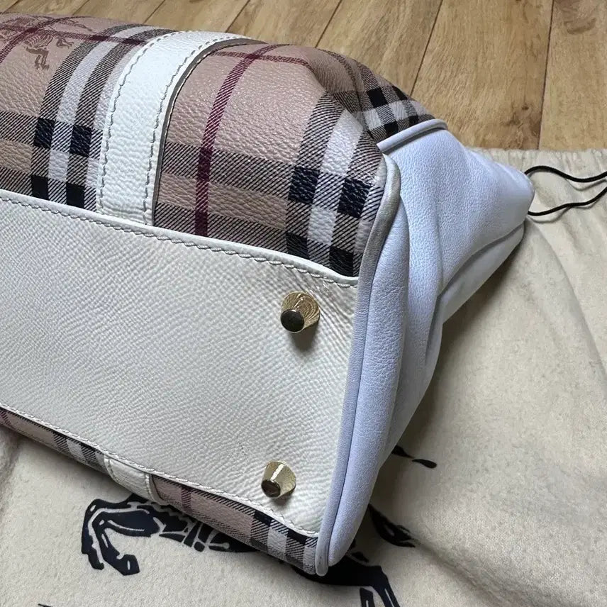 [BUNJANG] Burberry Check Tote Bag / 버버리 체크 토트백 + 더스트백