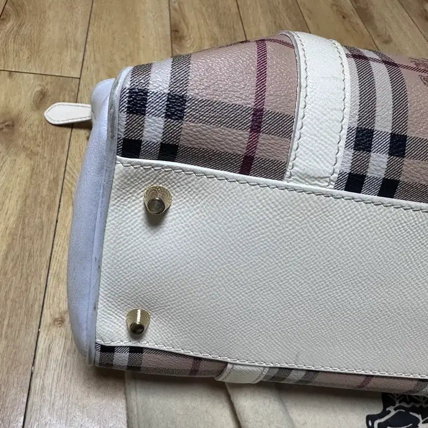 [BUNJANG] Burberry Check Tote Bag / 버버리 체크 토트백 + 더스트백