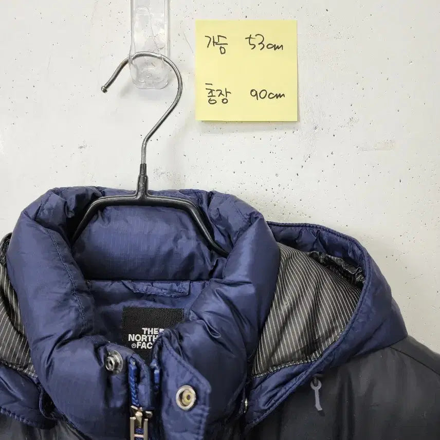 [BUNJANG] The North Face Navy Nuptse Long Down Jacket / 노스페이스 네이비 눕시 롱패딩
