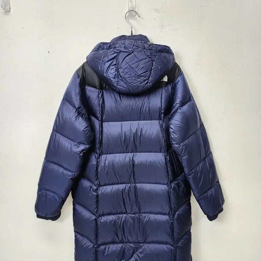 [BUNJANG] The North Face Navy Nuptse Long Down Jacket / 노스페이스 네이비 눕시 롱패딩
