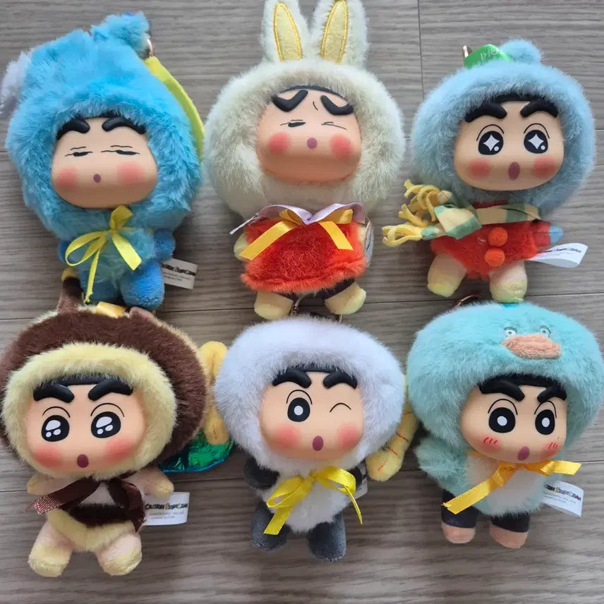 [BUNJANG] Crayon Shin-chan Cutie Animal Series Keyring / 미개봉)짱구키링 큐티 애니멀시리즈 팔아요~