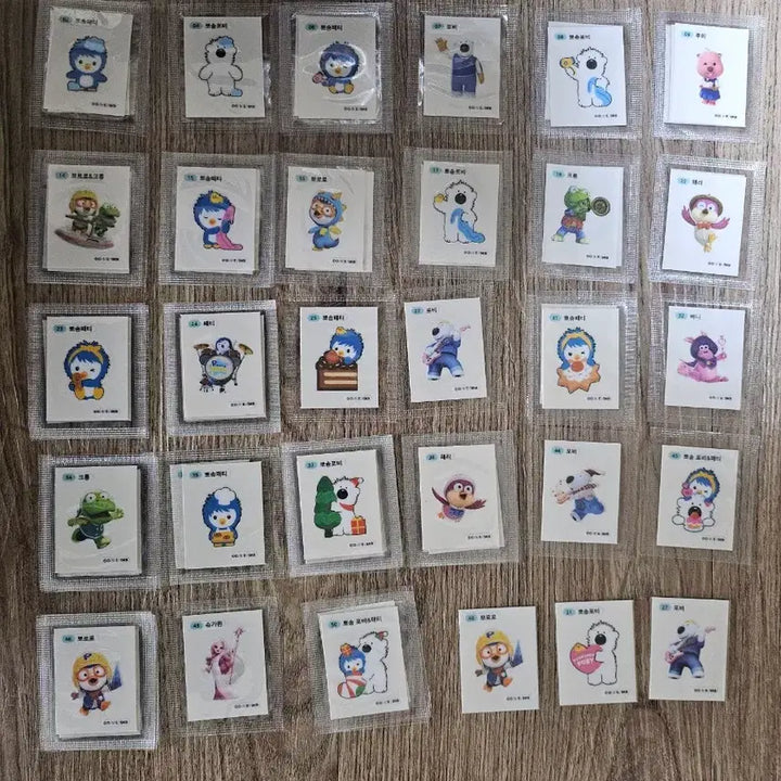 [BUNJANG] Bbo Song POB Ttibuseel Sticker / 뽀송포비 띠부씰