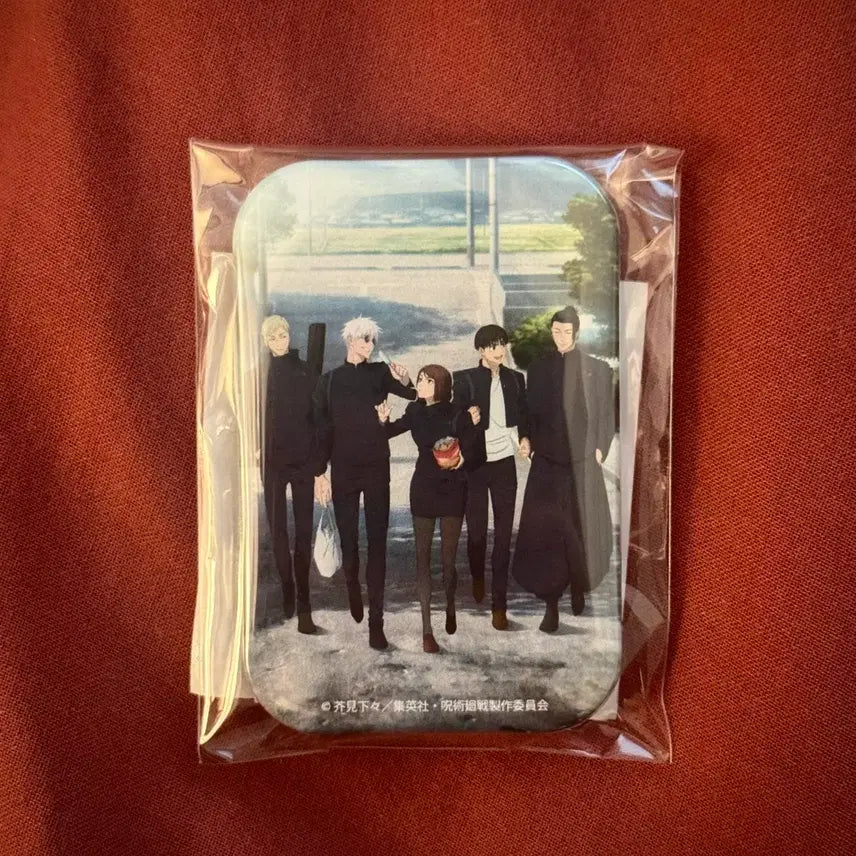 [SOLD OUT] 주술회전 회옥옥절 스탠드 포함 스퀘어캔뱃지 (미개봉)