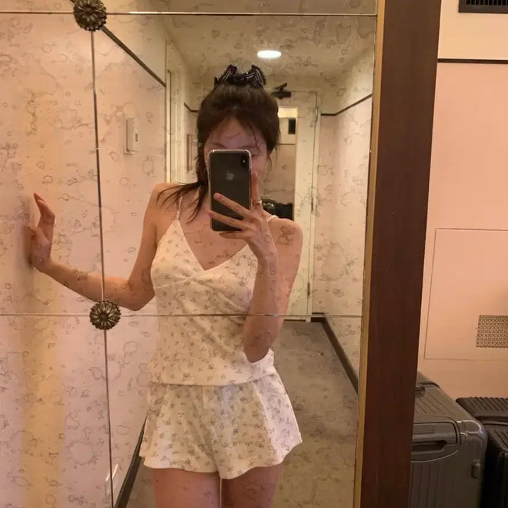 [BUNJANG] Lilykots Pajama Set Navy / 릴리코츠 파자마 세트 네이비