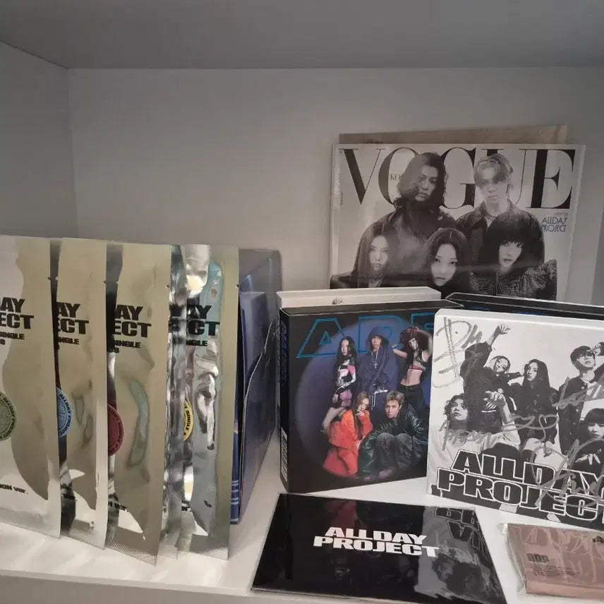 일괄)올데이 프로젝트 싸인앨범및 싸인 포스터