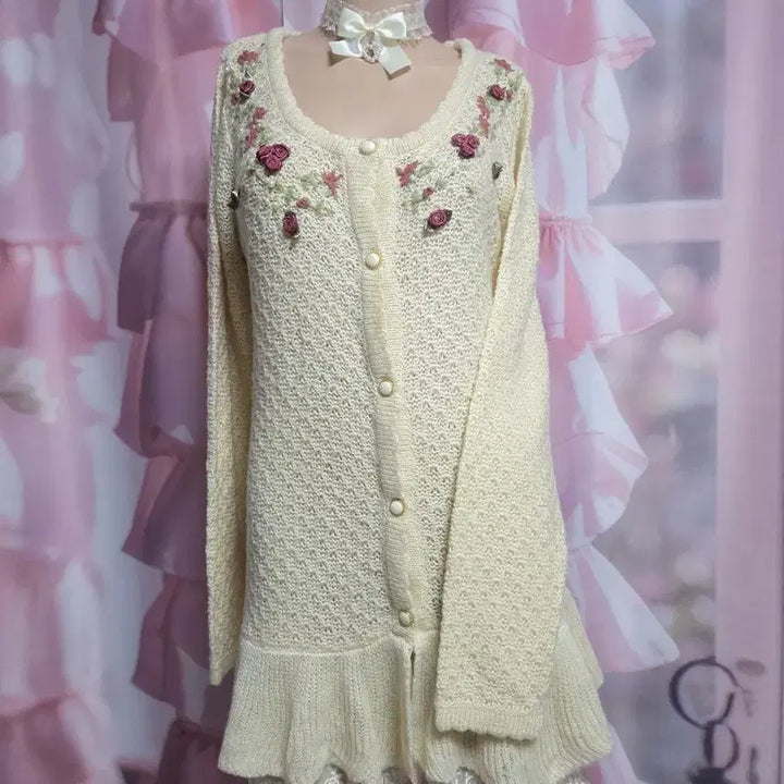 [BUNJANG] X:in's Farm Mori Girl Lace Cardigan / 새상품 엑시즈팜 모리걸 레이스 가디건