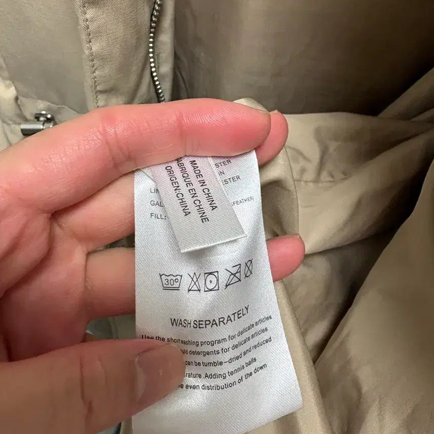 [BUNJANG] Merry Merry More Beige Padded Jacket / 메리메리모 패딩 여성 자켓 (66반까지추천)