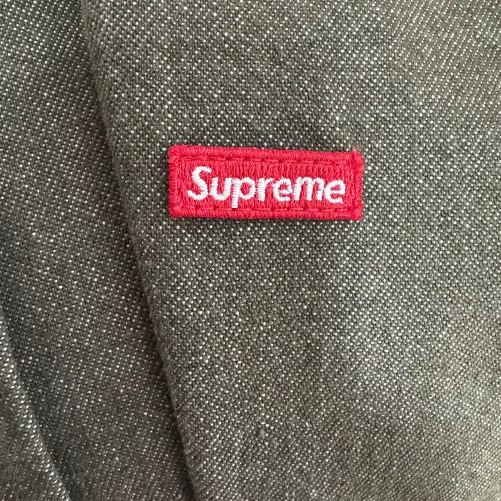 [BUNJANG] Supreme Small Box Denim Shirt Olive / [M] 슈프림 스몰박스 데님셔츠 올리브