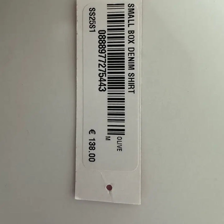 [BUNJANG] Supreme Small Box Denim Shirt Olive / [M] 슈프림 스몰박스 데님셔츠 올리브