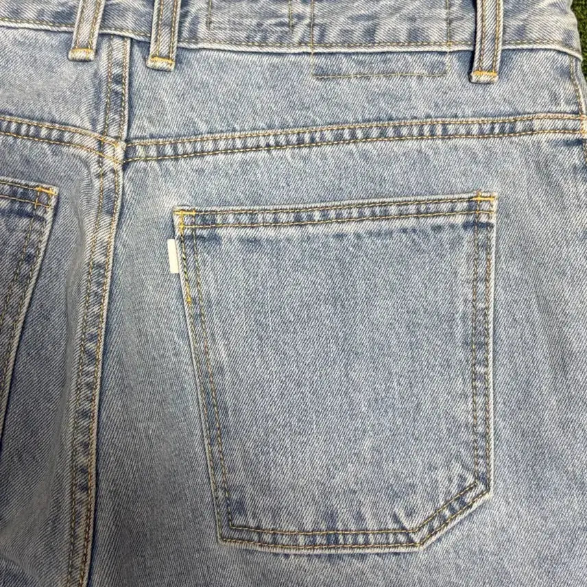 [BUNJANG] Youth Wide Two-Tuck Denim Pants / 유스 와이드 투턱 데님 팬츠