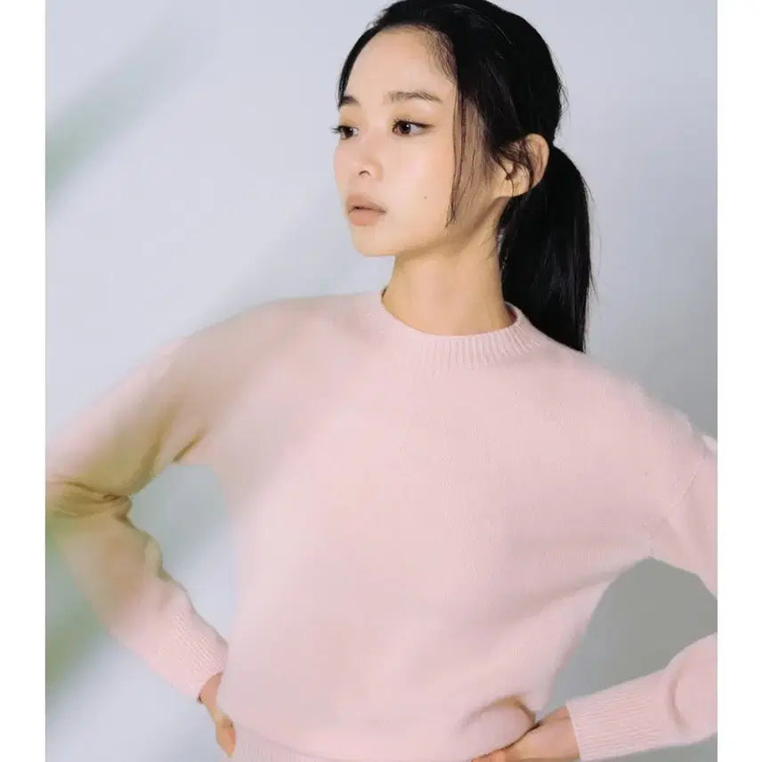 [BUNJANG] Blanchet Soft Cloud Knit Sweater / 블랑쇼 소프트 클라우드 니트 m