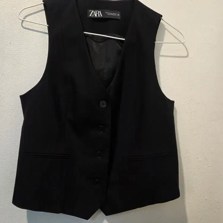 [BUNJANG] ZARA Black Formal Vest / 자라 블랙 정장 조끼 베스트