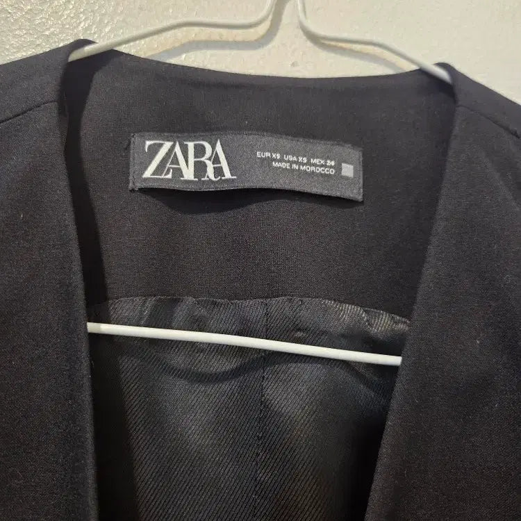 [BUNJANG] ZARA Black Formal Vest / 자라 블랙 정장 조끼 베스트